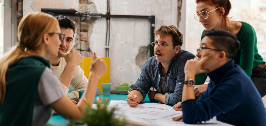 Zusammenarbeit im Team