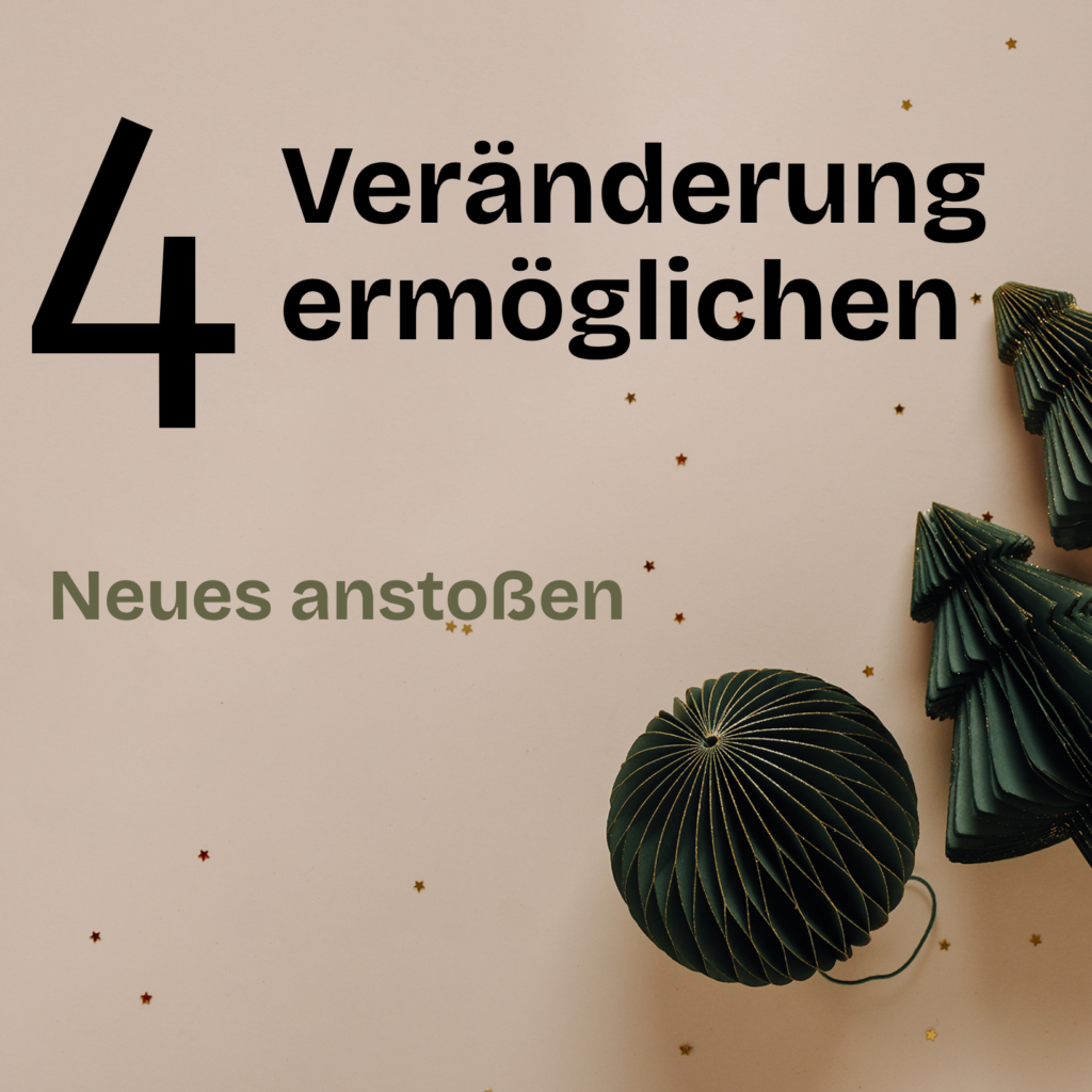 Adventskalender 2026 – Veränderung ermöglichen